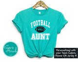 Football Shirt | Football Aunt | Short-Sleeve Shirt