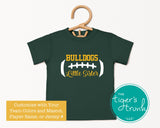 Football Shirt | Mascot Shirt | Little Sister | Short-Sleeve Shirt