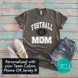 Football Shirt | Football Mom | Short-Sleeve Shirt