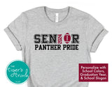 Senior Shirt | Class of 2024 | Senior Football Player | Short-Sleeve Shirt