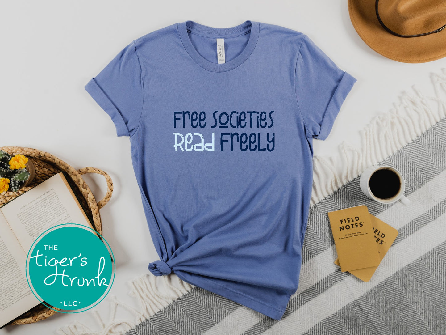 EMPLOYEES ONLY Free Societies Read Freely Shirt