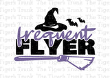 Halloween Card | Frequent Flyer | Instant Download | Printable Card