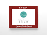 Graduation | 5" x 7" Hand-Painted Wooden Picture Frame