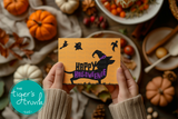 Halloween Card | Happy Halloweenie | Instant Download | Printable Card