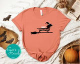 Halloween Shirt | Happy Halloweenie | Short-Sleeve Shirt