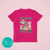 Halloween Shirt | Bookish Graphic Tee | Haunted By My TBR | Short-Sleeve Shirt