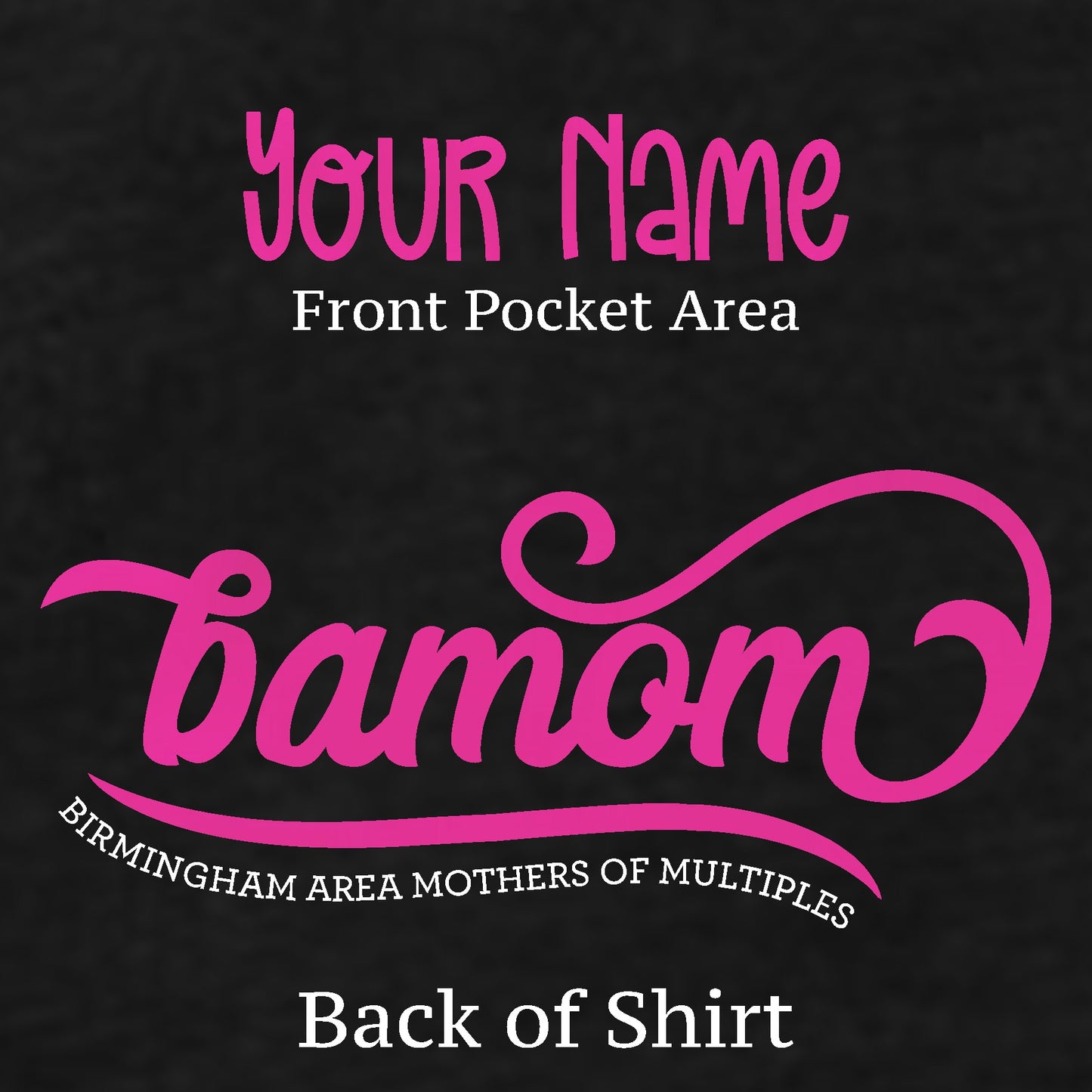 BAMOM Co-Chair Shirts