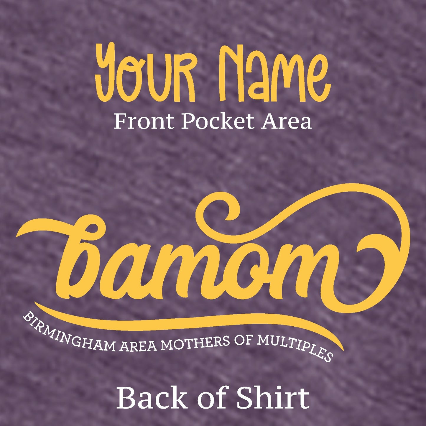 BAMOM Co-Chair Shirts