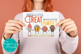 Nurse Appreciation Week Card | Here's a Little Treat for Making Everything Sweet | Instant Download | Printable Card