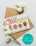 Volunteer Appreciation Week Card | Here's a Little Treat For Making Everything Sweet | Instant Download | Printable Card