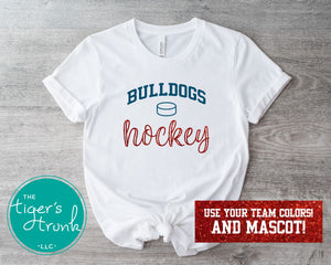 Hockey Shirt | Mascot Shirt | Short-Sleeve Shirt