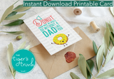 Father's Day Card | I Donut Know What We Would Do Without a Dad Like You | Instant Download | Printable Card