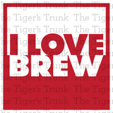 I Love Brew | Instant Download | Printable Beer Bottle Label