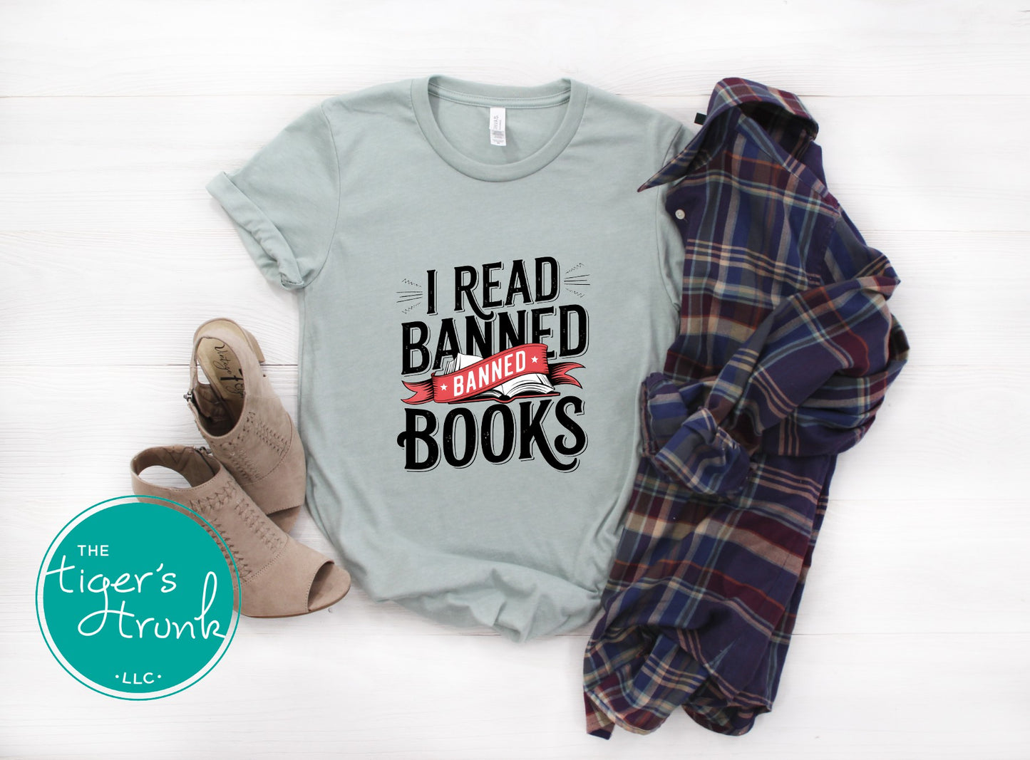 EMPLOYEES ONLY I Read Banned Books Shirt