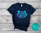 Vote Blue | Women's Rights Shirt | I Support Childless Cat Ladies | Short-Sleeve Shirt