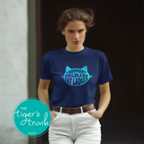 Vote Blue | Women's Rights Shirt | I Support Childless Cat Ladies | Short-Sleeve Shirt