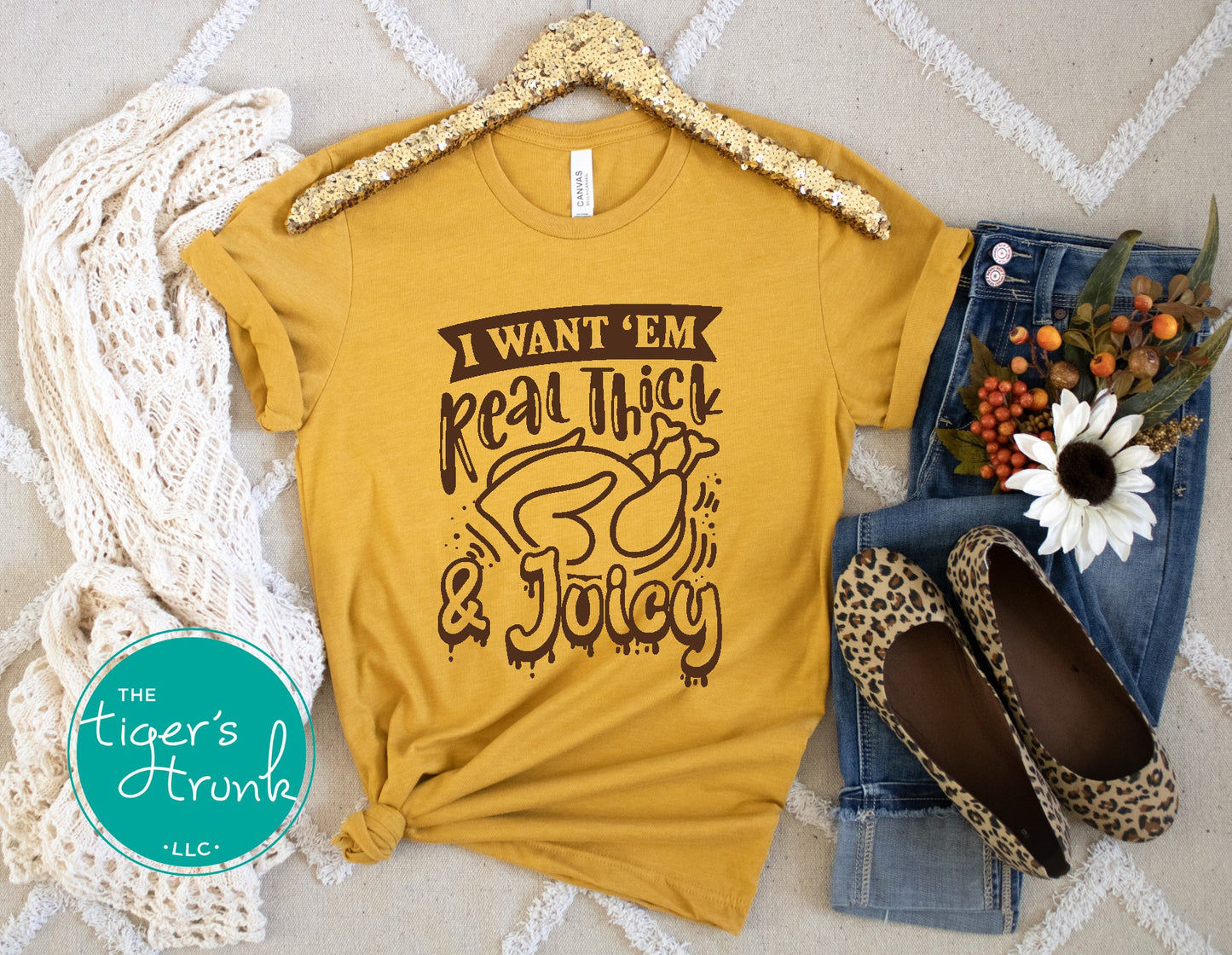 funny thanksgiving thick and juicy shirt, retro turkey day tee, cheeky holiday foodie gift, cozy fall thanksgiving outfit