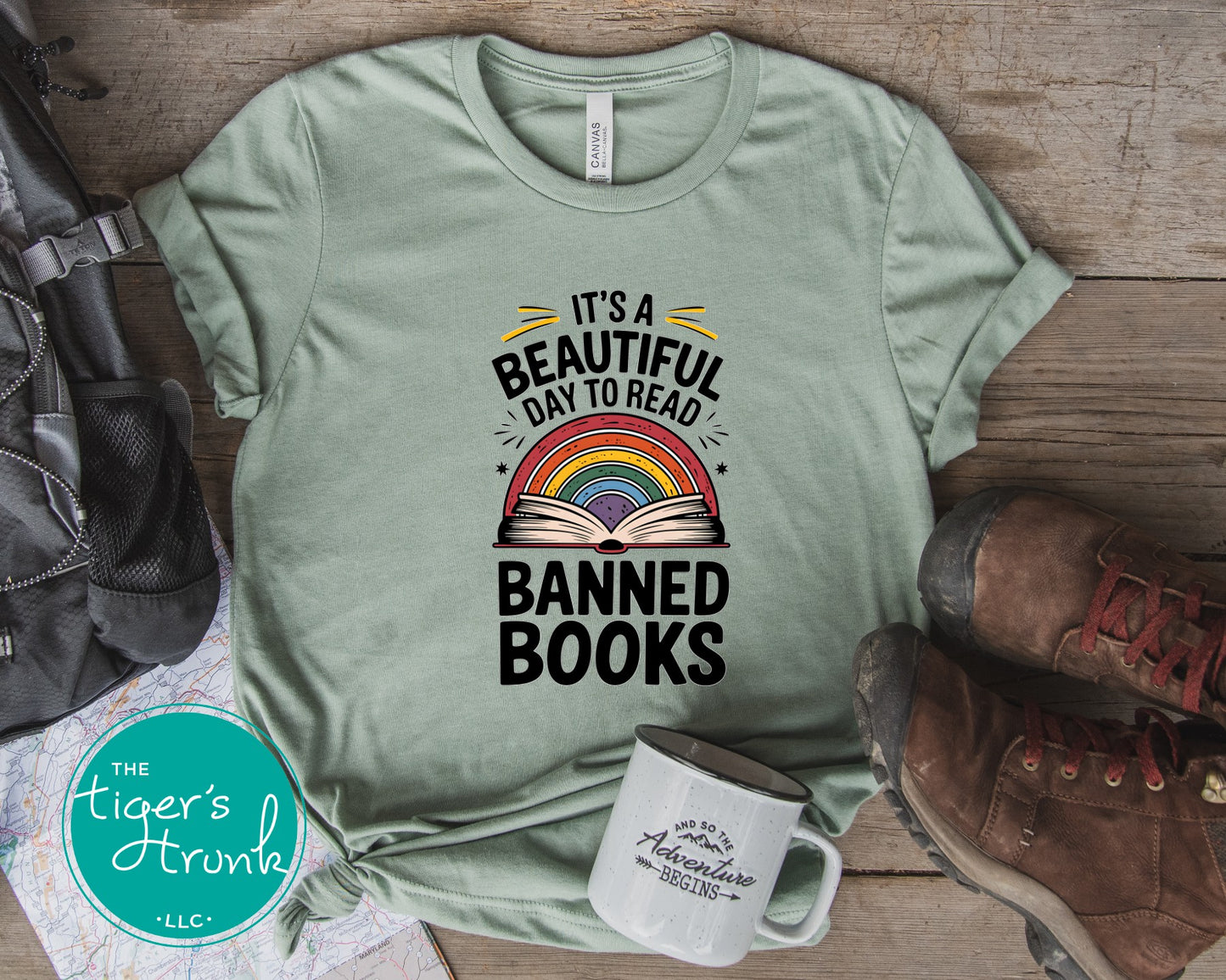 EMPLOYEES ONLY It’s a Beautiful Day to Read Banned Books Shirt