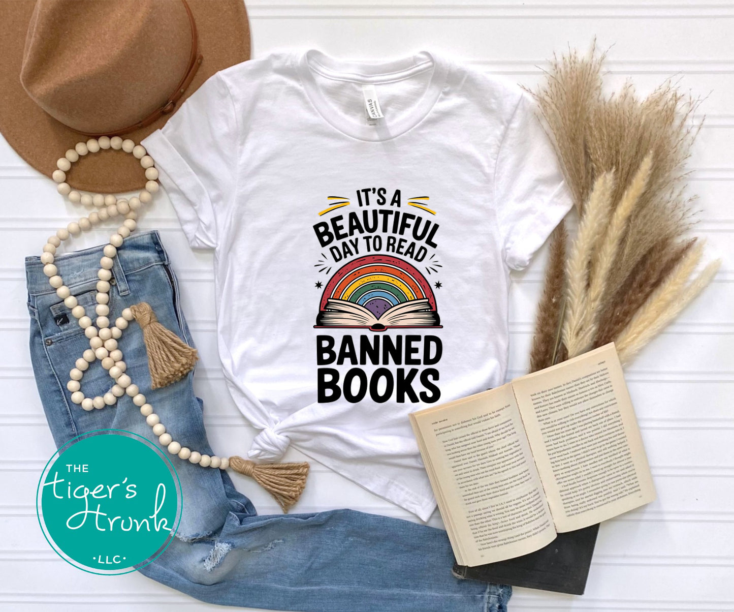 EMPLOYEES ONLY It’s a Beautiful Day to Read Banned Books Shirt