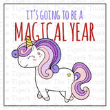 Back to School Card | Gift from Teacher to Students | It's Going to Be a Magical Year | Instant Download | Printable Card