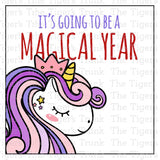 Back to School Card | Gift from Teacher to Students | It's Going to Be a Magical Year | Instant Download | Printable Card
