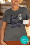 Equality Shirt | Women's Rights | Just Be Glad We Want Equality and Not Revenge | Short-Sleeve Shirt