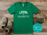 Leeds Greenwave Fan Gear | Band Shirt | Greenwave Majorette | Short-Sleeve Shirt