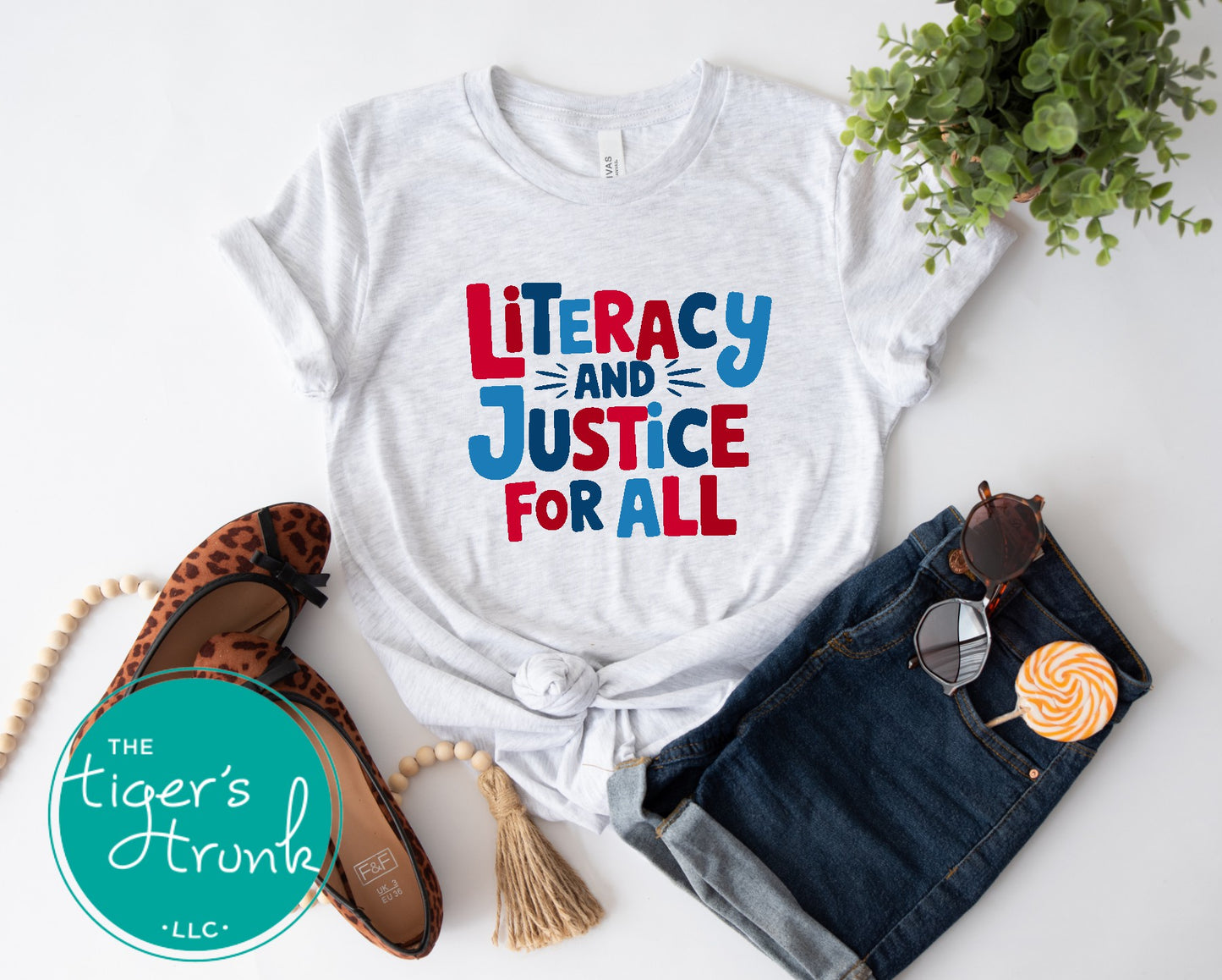 EMPLOYEES ONLY Literacy and Justice for All Shirt