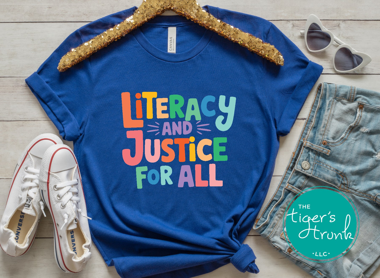 EMPLOYEES ONLY Literacy and Justice for All Shirt