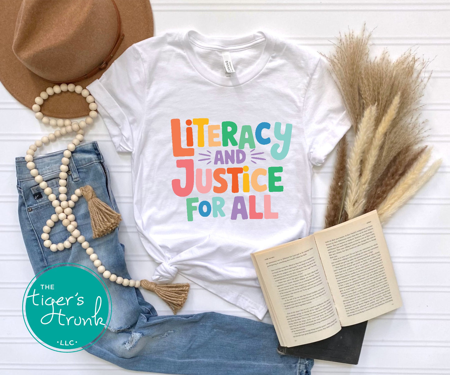 EMPLOYEES ONLY Literacy and Justice for All Shirt