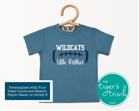 Football Shirt | Mascot Shirt | Little Brother | Short-Sleeve Shirt