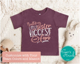 Football Shirt | Mascot Shirt | Little Sister Biggest Fan | Short-Sleeve Shirt