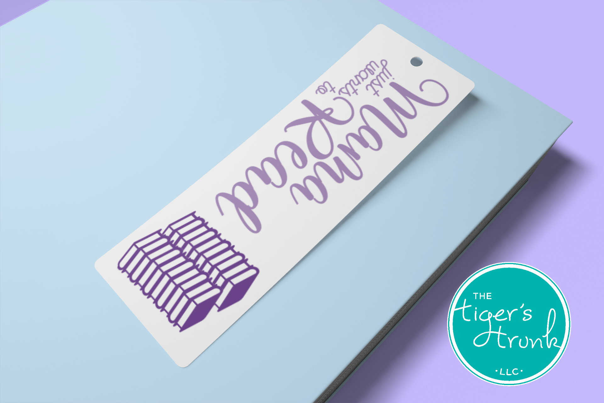 Printable Mama Just Wants to Read bookmarks, instant digital download with four bookmarks per page for reading moms and book lovers.