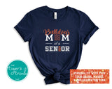 Math Team Shirt | Mascot Shirt | Math Team Mom of a Senior | Class of 2024 | Short-Sleeve Shirt