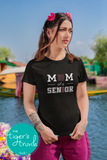 Math Team Shirt | Math Team Mom of a Senior | Class of 2024 | Short-Sleeve Shirt