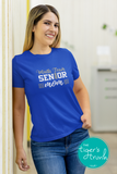 Senior Shirt | Math Team Shirt | Math Team Senior Mom | Class of 2024 | Short-Sleeve Shirt