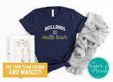 Math Team Shirt | Mascot Shirt | Short-Sleeve Shirt