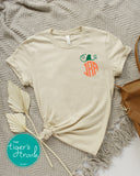 Fall Shirt | Monogrammed Pumpkin | Short-Sleeve Shirt