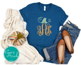 Fall Shirt | Monogrammed Pumpkin | Short-Sleeve Shirt