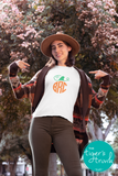 Fall Shirt | Monogrammed Pumpkin | Short-Sleeve Shirt