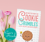Nurse Appreciation Week Card | Labor and Delivery Nurse Appreciation | No Matter How the Cookie Crumbles You're the Best L&D Nurses Around | Instant Download | Printable Card