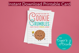 Principal Appreciation Day | No Matter How the Cookie Crumbles You're the Best Principal Around | Instant Download | Printable Card