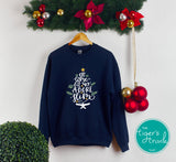 Christmas Shirt | Oh Come Let Us Adore Him | Sweatshirt