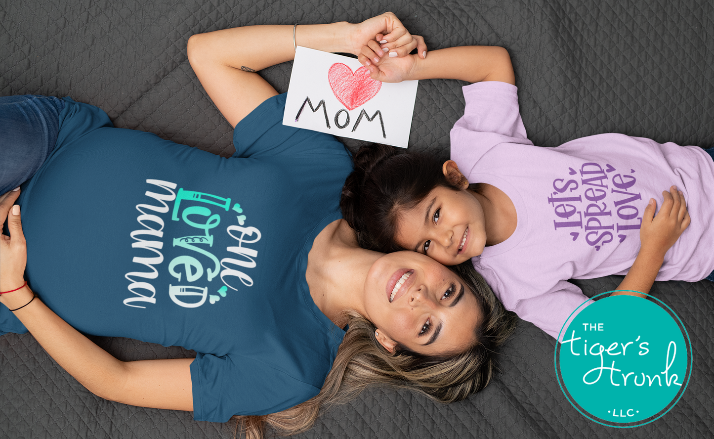 One Loved Mama Valentine’s Day shirt, a cute and casual holiday t-shirt for moms, perfect for family gatherings or everyday wear.