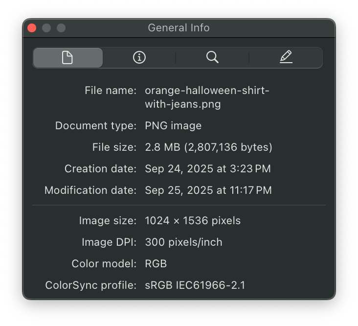Orange Youth Shirt Mockup PNG with Halloween Décor