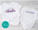 Pageant Shirt | Personalized Pageant Grandmother | Short-Sleeve Shirt