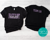 Pageant Shirt | Personalized Pageant Aunt | Short-Sleeve Shirt | Long-Sleeve Shirt