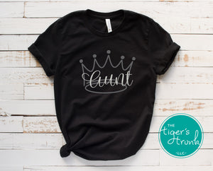 Pageant Shirt | Pageant Aunt | Monochromatic Short-Sleeve Shirt | Long-Sleeve Shirt