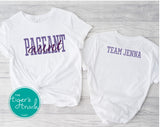 Pageant Shirt | Personalized Pageant Aunt | Short-Sleeve Shirt | Long-Sleeve Shirt