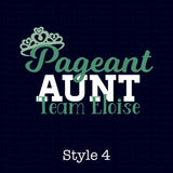 Pageant Decal | Personalized Pageant Mom | Heat Transfer Vinyl Decal